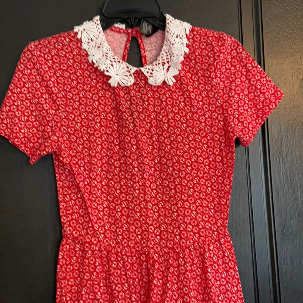 Red dress